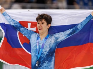 Adam Hagara získal striebornú medailu na ZOH mládeže 2024.