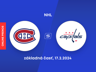 Montreal Canadiens - Washington Capitals: ONLINE prenos zo zápasu NHL.