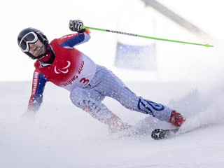 Marek Kubačka počas pretekov.