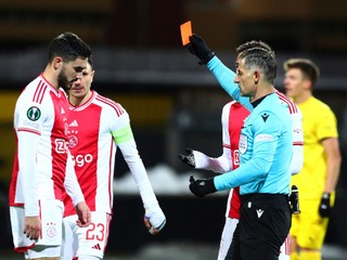 Momentka zo zápasu Bodö/Glimt - Ajax Amsterdam