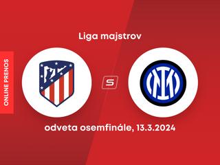 Atletico Madrid - Inter Miláno: ONLINE prenos z odvety osemfinále Ligy majstrov.