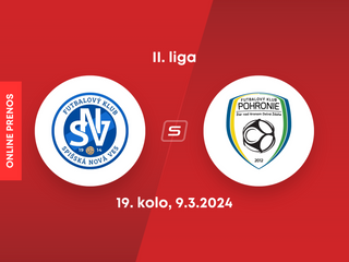 FK Spišská Nová Ves - FK Pohronie: ONLINE prenos zo zápasu 19. kola II. ligy.