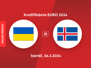 Ukrajina - Island: ONLINE prenos z finálového zápasu baráže kvalifikácie EURO 2024. (Autor: Sportnet)