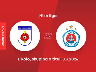 MFK Ružomberok - ŠK Slovan Bratislava: ONLINE prenos zo zápasu 1. kola skupiny o titul Niké ligy.