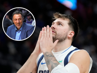 Vlade Divac a Luka Dončič.