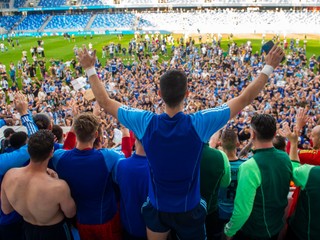 Oslavy titulu ŠK Slovan Bratislava.