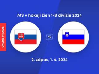 Slovensko - Slovinsko: LIVE STREAM zo zápasu 1-B divízie MS v hokeji žien 2024. 