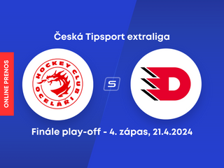 HC Oceláři Třinec - HC Dynamo Pardubice: ONLINE prenos zo 4. zápasu finále play-off českej Tipsport extraligy.