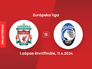 Liverpool - Atalanta Bergamo: ONLINE prenos zo štvrťfinále Európskej ligy.