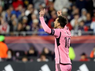 Argentínsky futbalista Lionel Messi v drese Interu Miami. 