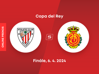 Athletic Bilbao - RCD Mallorca: ONLINE prenos z finálového zápasu španielskeho pohára Copa del Rey. 