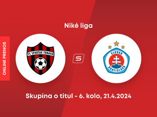 FC Spartak Trnava - ŠK Slovan Bratislava: ONLINE prenos zo zápasu 6. kola skupiny o titul Niké ligy.