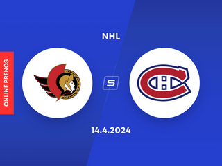 Ottawa Senators - Montreal Canadiens: Sledujte s nami online prenos zo zápasu zámorskej NHL.
