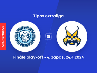 HK Nitra - HK Spišská Nová Ves: ONLINE prenos zo 4. zápasu finále play-off Tipos extraligy.