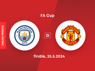 Manchester City - Manchester United: ONLINE prenos z finále FA Cupu 2023/2024.