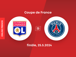 Olympique Lyon - Paríž St. Germain: ONLINE prenos z finále Coupe de France 2023/2024.