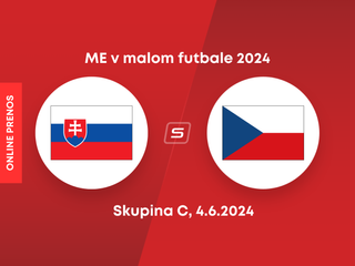 Slovensko vs. Česko: ONLINE prenos z ME v malom futbale 2024.