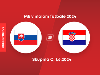 Slovensko vs. Chorvátsko: ONLINE prenos z ME v malom futbale 2024.