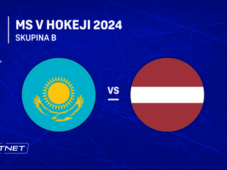 Kazachstan - Lotyšsko: ONLINE prenos zo zápasu skupiny B na MS v hokeji 2024 v Česku.