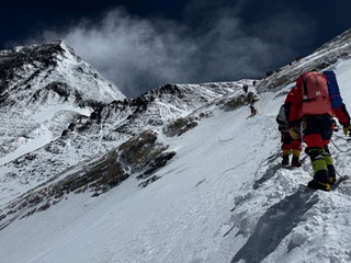 Cesta na Mount Everest.