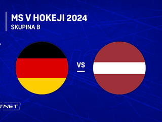 Nemecko - Lotyšsko: ONLINE prenos zo zápasu skupiny B na MS v hokeji 2024 v Česku. 