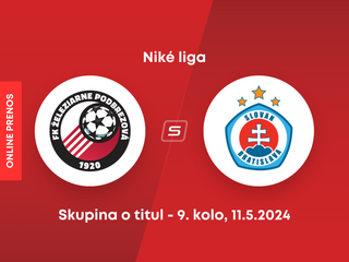 FK Železiarne Podbrezová - ŠK Slovan Bratislava: ONLINE prenos zo zápasu 9. kola skupiny o titul v Niké lige.