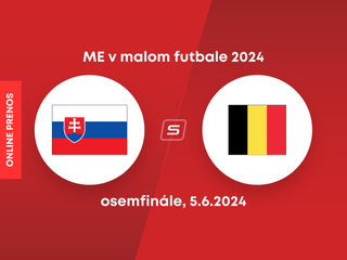 Slovensko vs. Belgicko: ONLINE prenos z ME v malom futbale 2024.