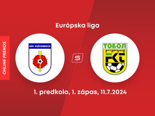 MFK Ružomberok - Tobol Kostanaj FK: ONLINE prenos z 1. zápasu 1. predkola Európskej ligy.