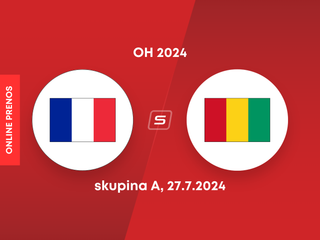 Francúzsko - Guinea: ONLINE prenos zo zápasu na OH 2024.