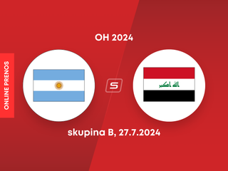 Argentína - Irak: ONLINE prenos zo zápasu na OH 2024.