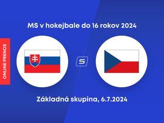 Slovensko - Česko bieli: LIVE STREAM zo zápasu na MS v hokejbale do 16 rokov 2024 v Žiline.