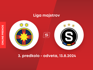 FCSB - Sparta Praha: ONLINE prenos 3. predkola Ligy majstrov.