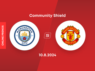 Manchester City - Manchester United: ONLINE prenos z anglického Community Shield.