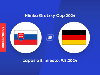 Slovensko U18 vs. Nemecko U18: ONLINE prenos z turnaja Hlinka Gretzky Cup 2024.