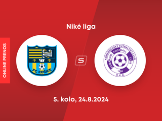 FC Košice - KFC Komárno: ONLINE prenos zo zápasu 5. kola Niké ligy.