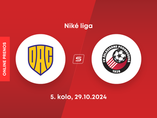 FC DAC 1904 Dunajská Streda - FK Železiarne Podbrezová: ONLINE prenos z dohrávky 5. kola Niké ligy.