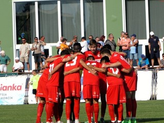 Futbalisti Stará Ľubovňa Redfox Football Club.