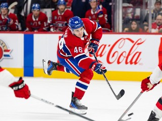 Filip Mešár v drese Montrealu.