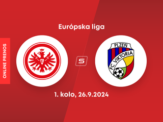 Eintracht Frankfurt - FC Viktoria Plzeň: ONLINE prenos zo zápasu 1. kola Európskej ligy.