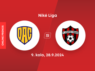 FC DAC 1904 Dunajská Streda - FC Spartak Trnava: ONLINE prenos zo zápasu 9. kola Niké ligy.