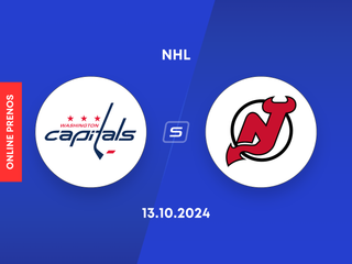 Washington Capitals - New Jersey Devils: ONLINE prenos zo zápasu NHL.