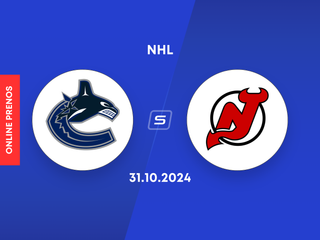 Vancouver Canucks - New Jersey Canucks: ONLINE prenos zo zápasu NHL.