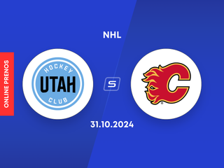 Utah Hockey Club - Calgary Flames: ONLINE prenos zo zápasu NHL.