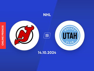 New Jersey Devils - Utah Hockey Club: ONLINE prenos zo zápasu NHL.