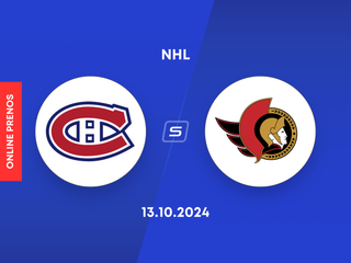 Ottawa Senators - Montreal Canadiens: Sledujte s nami online prenos zo zápasu zámorskej NHL.