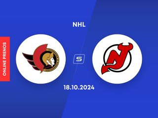 Ottawa Senators - New Jersey Devils: ONLINE prenos zo zápasu NHL.