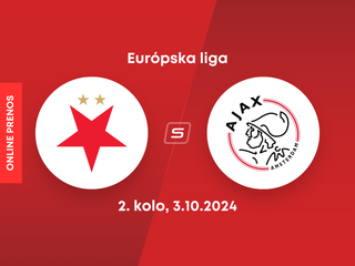 SK Slavia Praha - Ajax Amsterdam: ONLINE prenos zo zápasu 2. kola Európskej ligy.