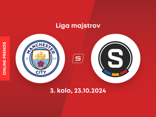 Manchester City - Sparta Praha: ONLINE prenos zo zápasu 3. kola Ligy majstrov.