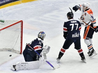 Momentka zo zápasu Michalovce - Slovan