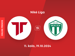 AS Trenčín - MFK Skalica: ONLINE prenos zo zápasu 11. kola Niké ligy.